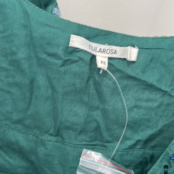 Tularosa Aubrie Dress in Emerald - Picture 5 of 7